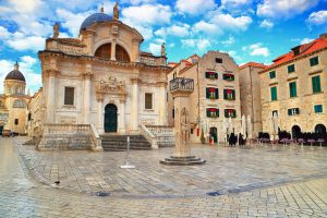 The Square of the Loggia is the lifeblood of activity in Dubrovnik